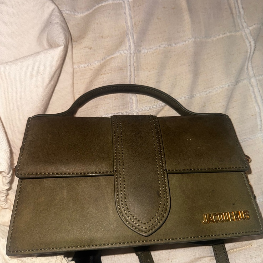 Jacquemus Olive Green Women's Bag
